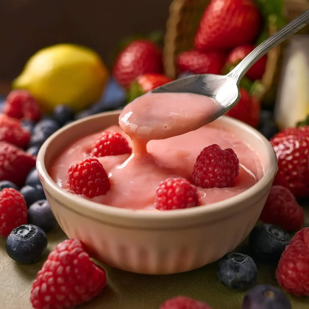 raspberry lemon fruit dip recipe