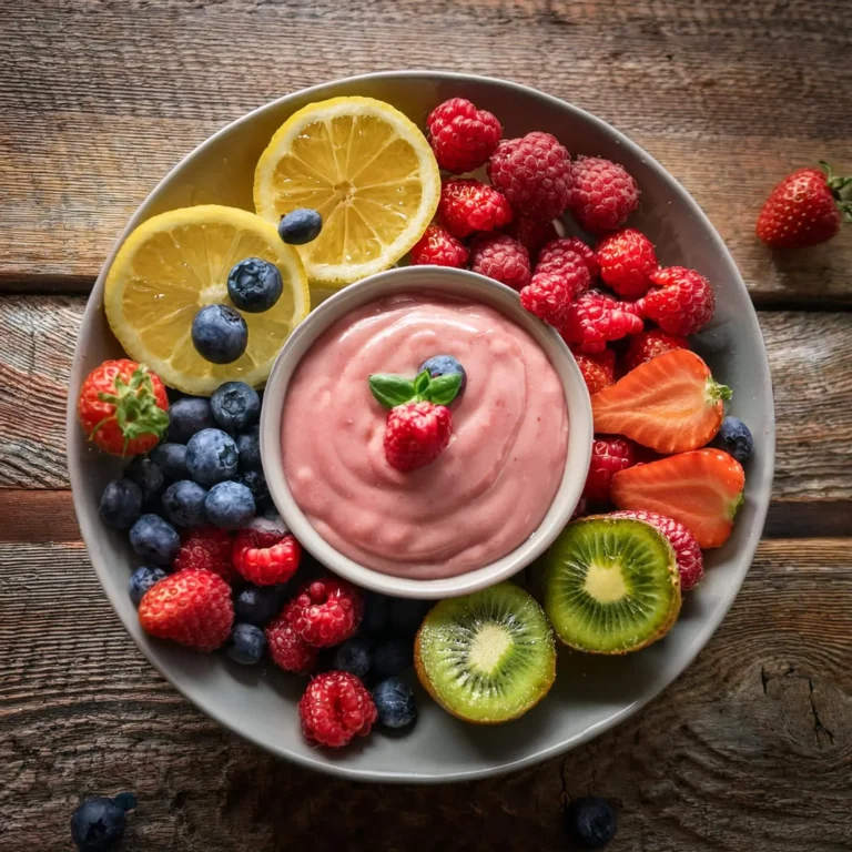 Raspberry Lemon Fruit Dip Recipe: Easy, Refreshing & Delicious