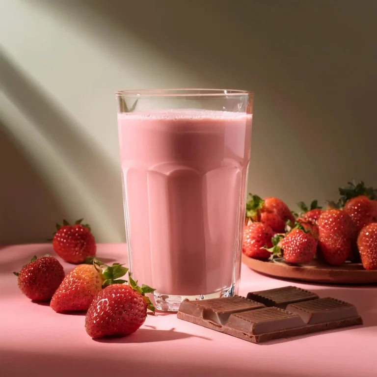 pink chocolate milk recipe