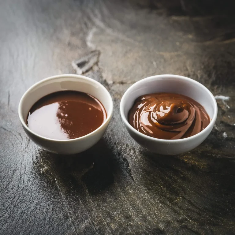 What's the Difference Between Chocolate Sauce and Chocolate Syrup?