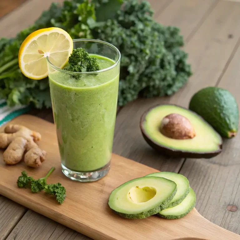 kale and avocado smoothie for inflammation recipe