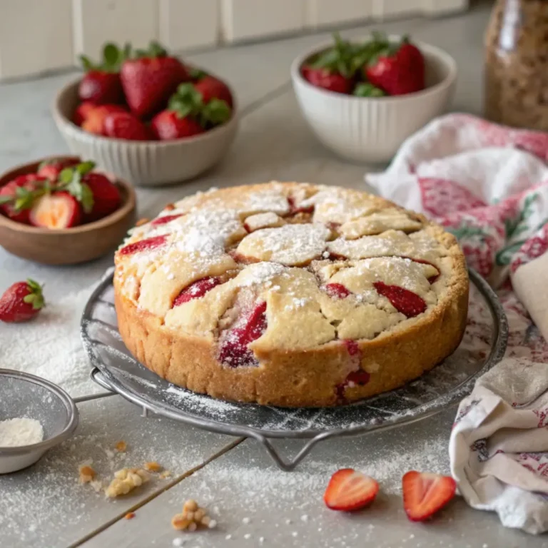 strawberry earthquake cake recipe