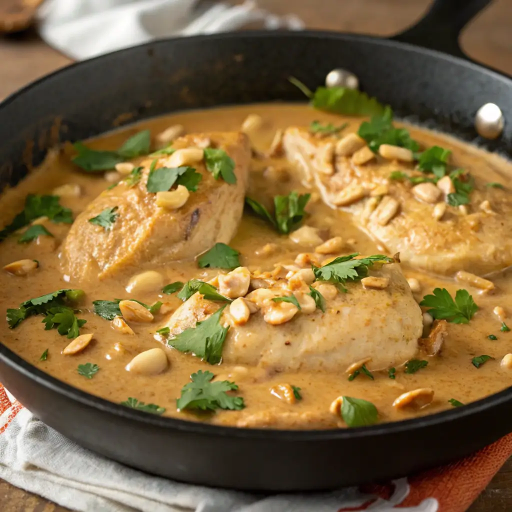 chicken with peanut butter recipe