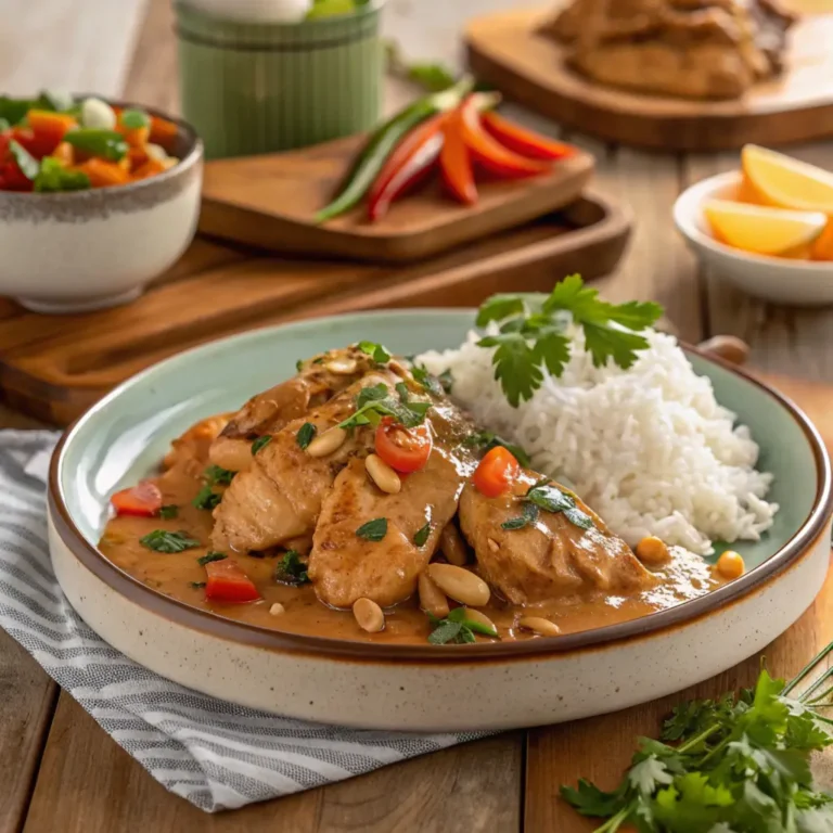 chicken with peanut butter recipe