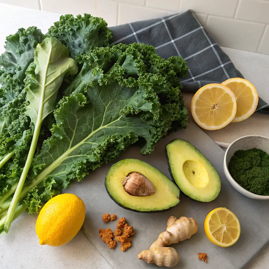 Kale and Avocado Smoothie for Inflammation Recipe No Banana