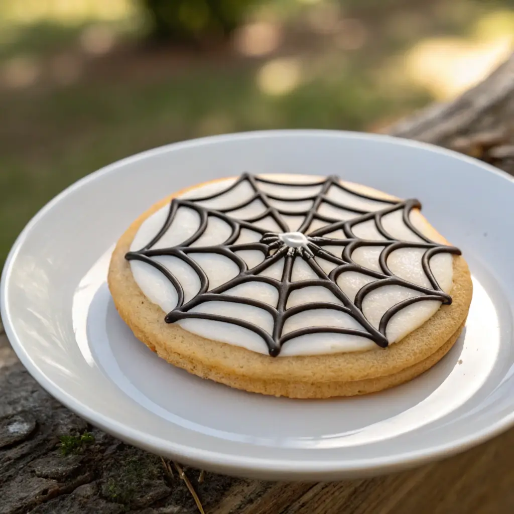 spider web cookie stamp cookies easy recipe