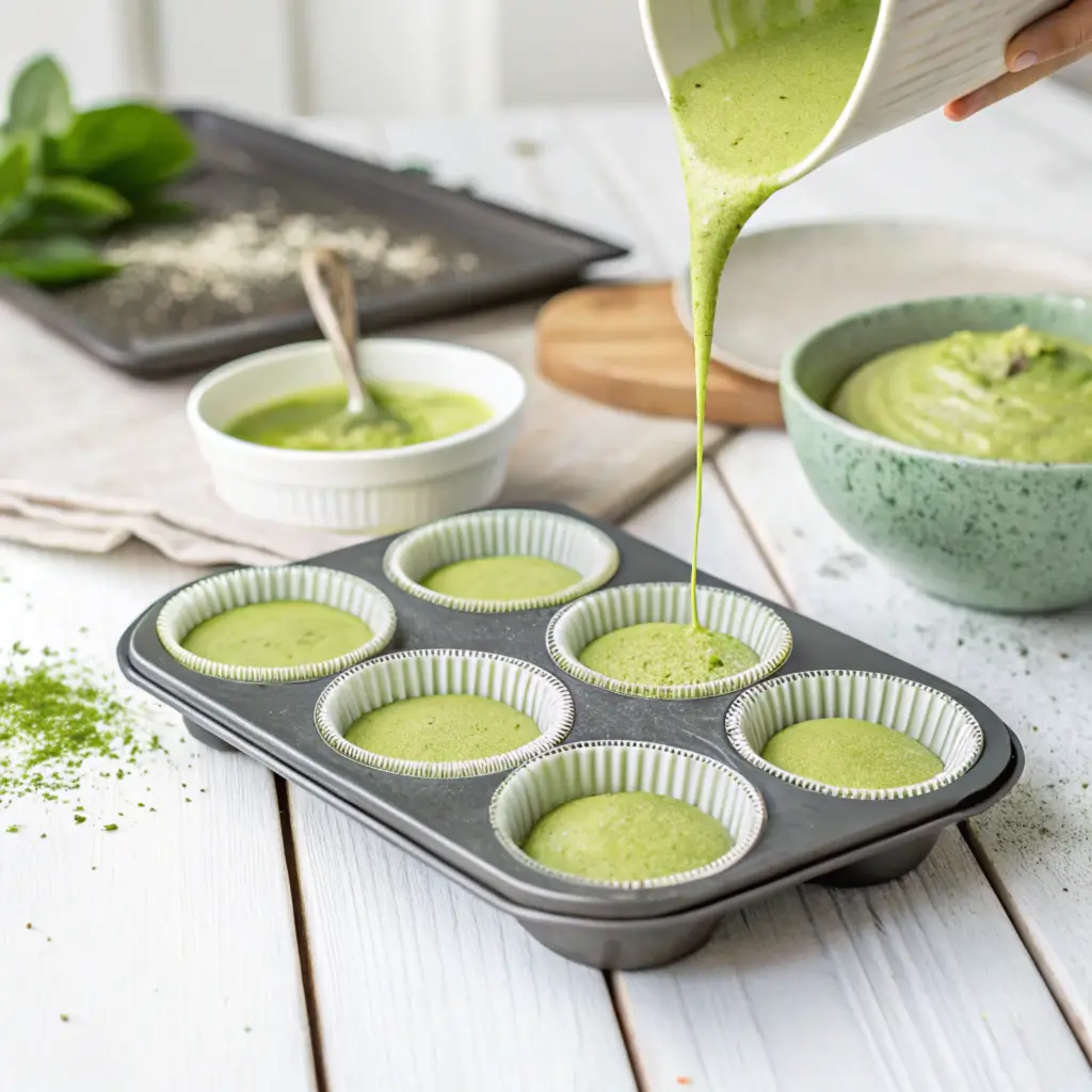 matcha muffin recipe with almond flour