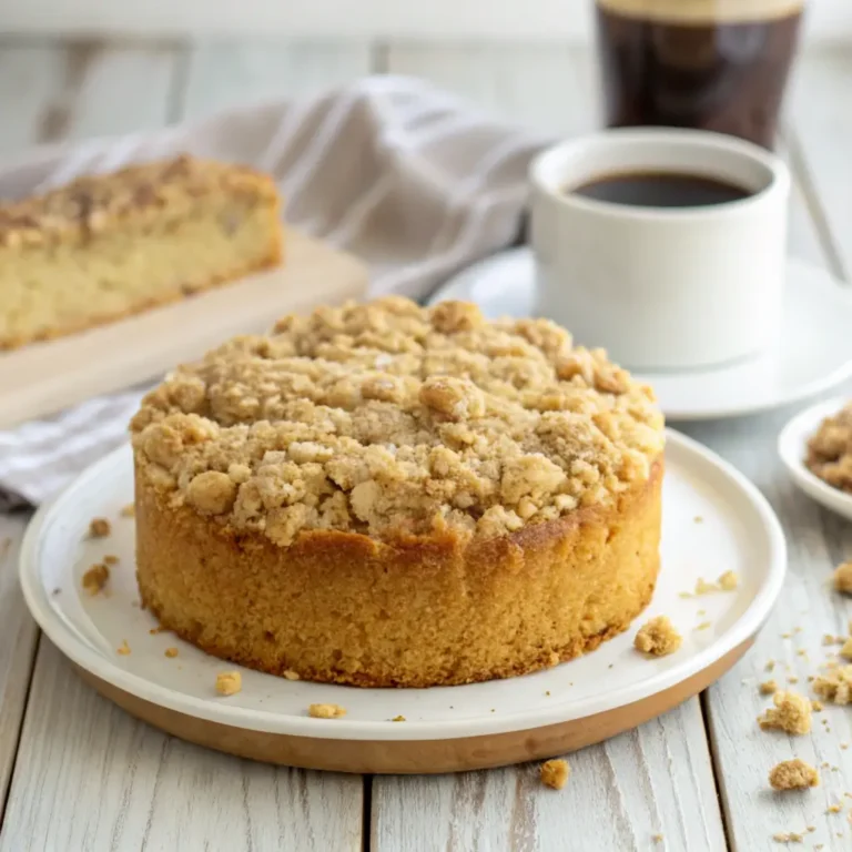 coffee cake recipe with oatmeal streusel