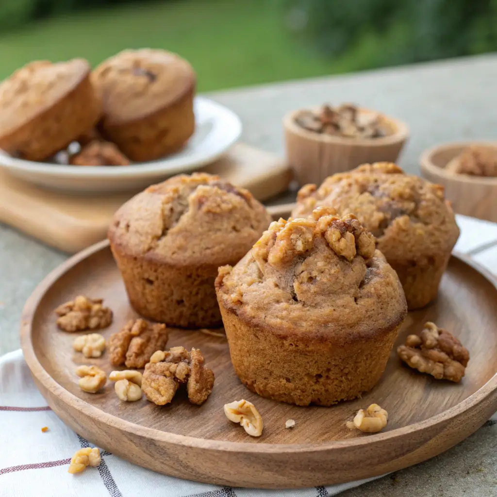 basic walnut muffin recipe