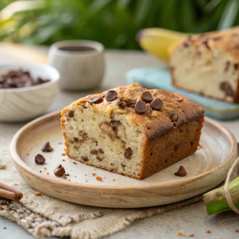 cardamom coffee banana bread