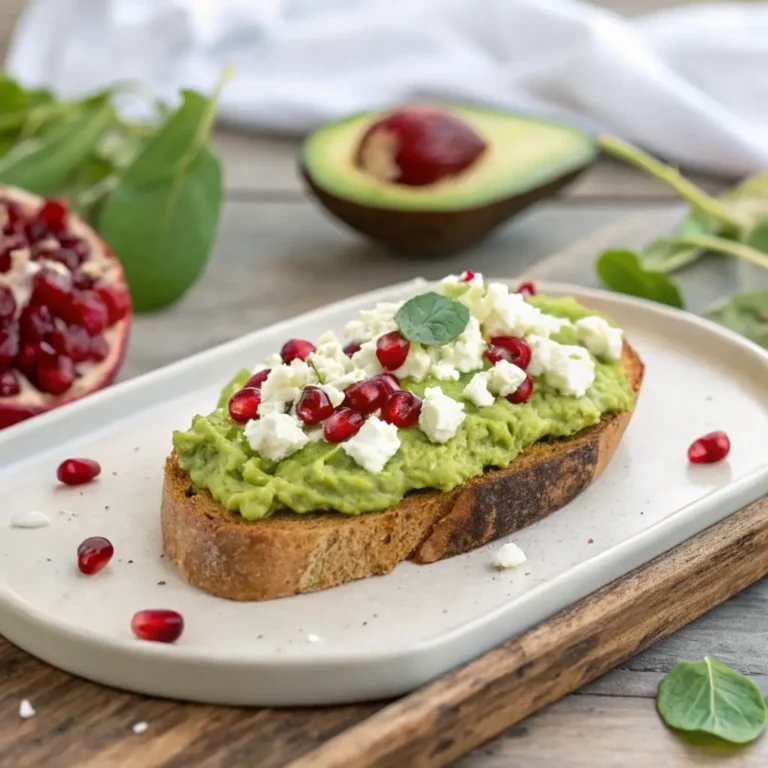 avocado toast in french