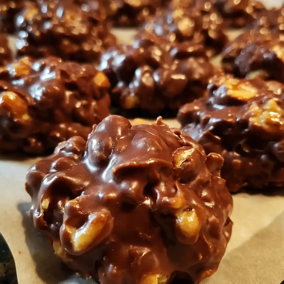 Effortless Crockpot Candy Chocolate Peanut Clusters: Your Easiest Holiday Treat! 3 Crockpot Candy Chocolate Peanut Clusters
