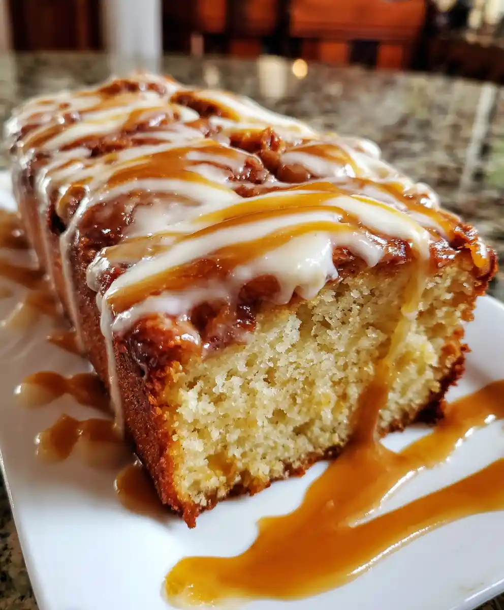 Applesauce Cake Recipe With Caramel Apple Swirl Icing 5 applesauce cake recipe With Caramel Apple Swirl Icing