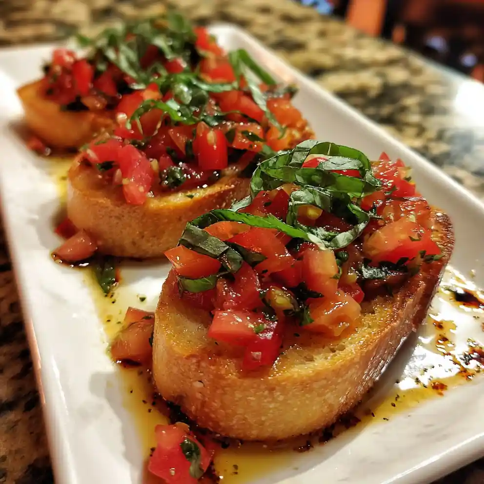 Bruschetta Recipe Tomato-Ruby Bruschetta With Basil Ribbons 4 bruschetta recipe Tomato-Ruby Bruschetta With Basil Ribbons