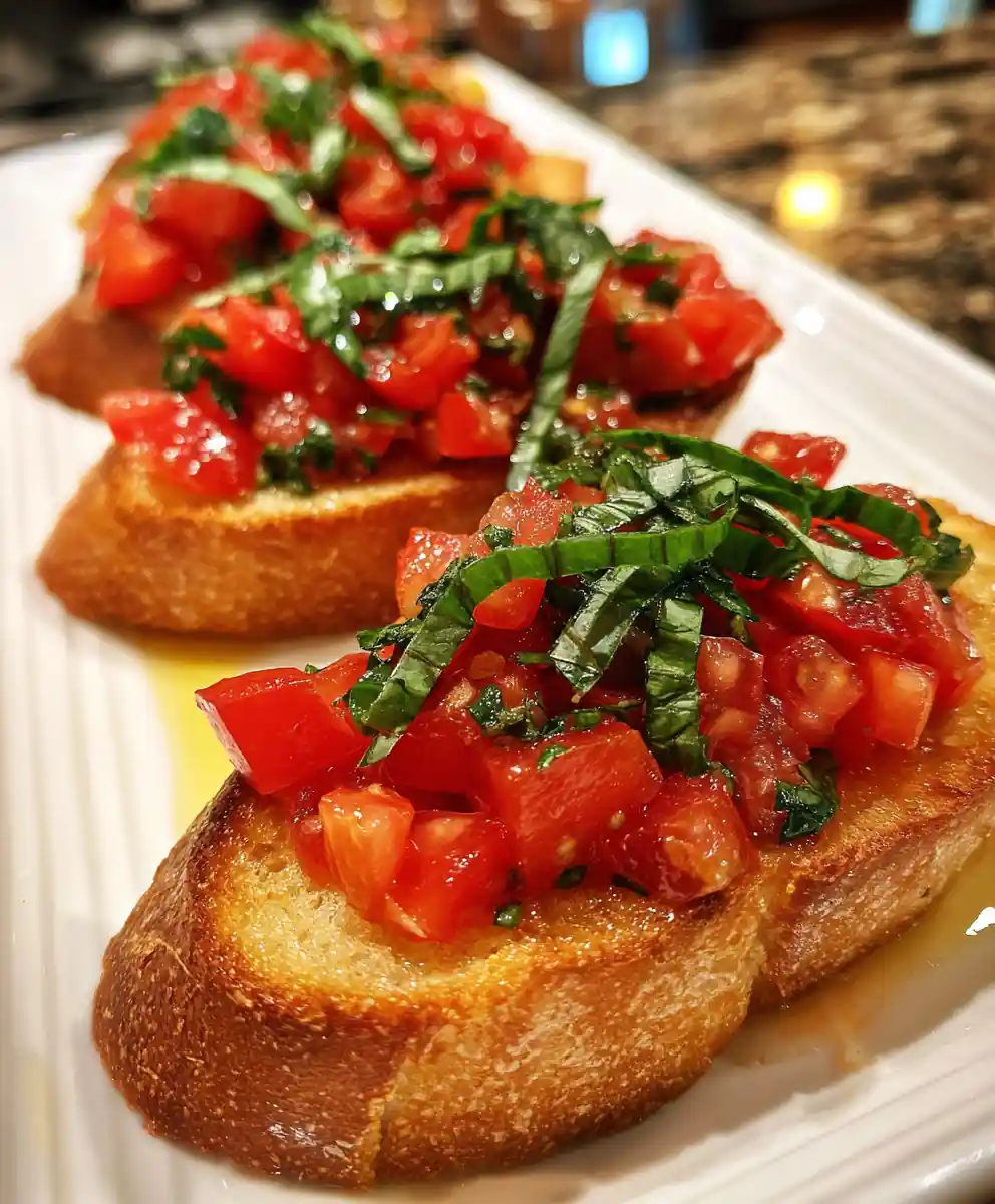 Bruschetta Recipe Tomato-Ruby Bruschetta With Basil Ribbons 5 bruschetta recipe Tomato-Ruby Bruschetta With Basil Ribbons