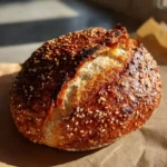 Crusty Italian Bread Recipe With Sesame Gold Crust 1761947638.7791023
