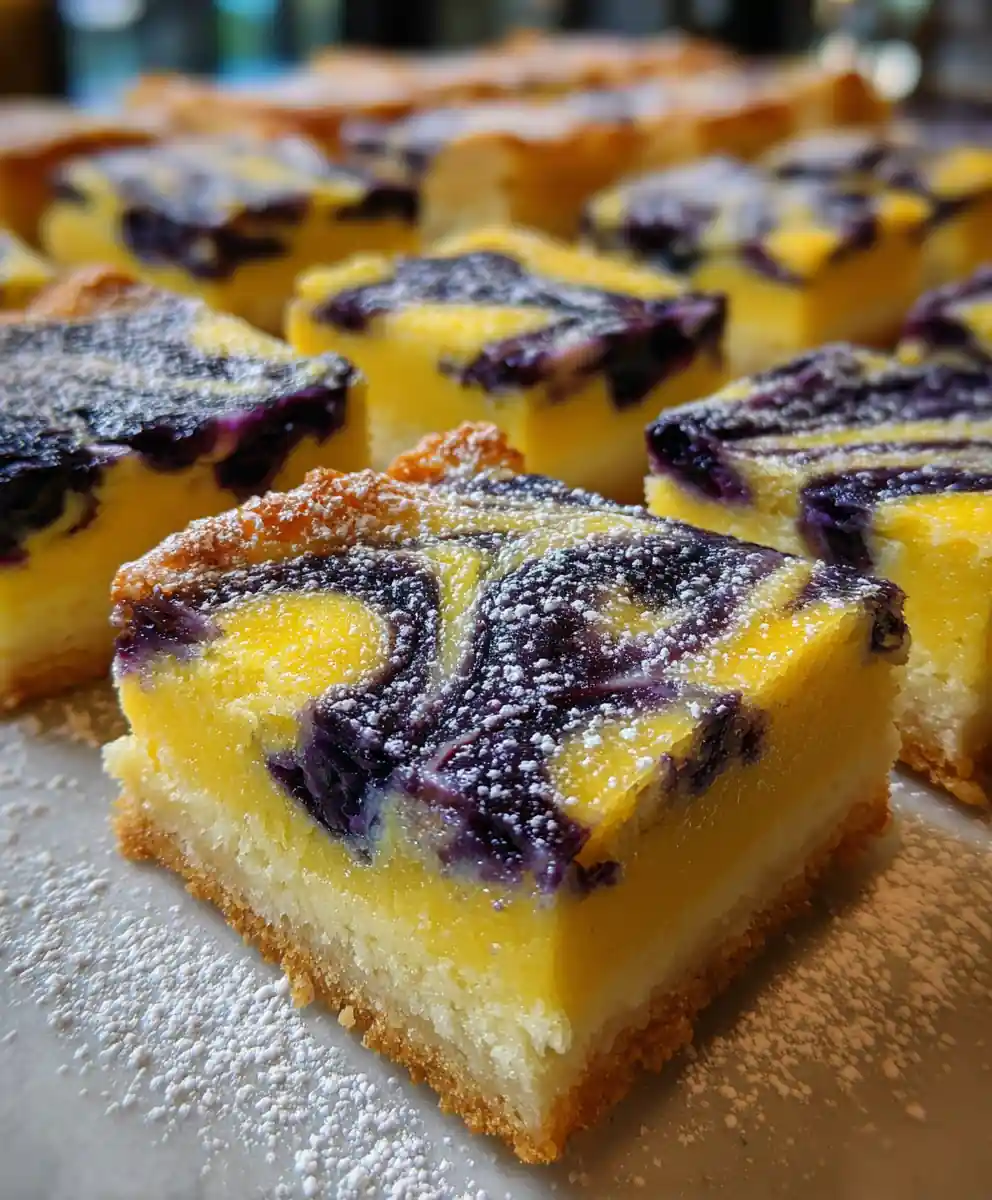 Lemon Bars Recipe With Blueberry Ripple Top 5 lemon bars recipe With Blueberry Ripple Top