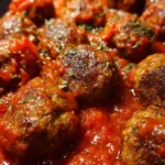 Meatball Recipe In Bright Roasted Red Pepper Sauce 6 Meatball Recipe In Bright Roasted Red Pepper Sauce 1760287271.9514103