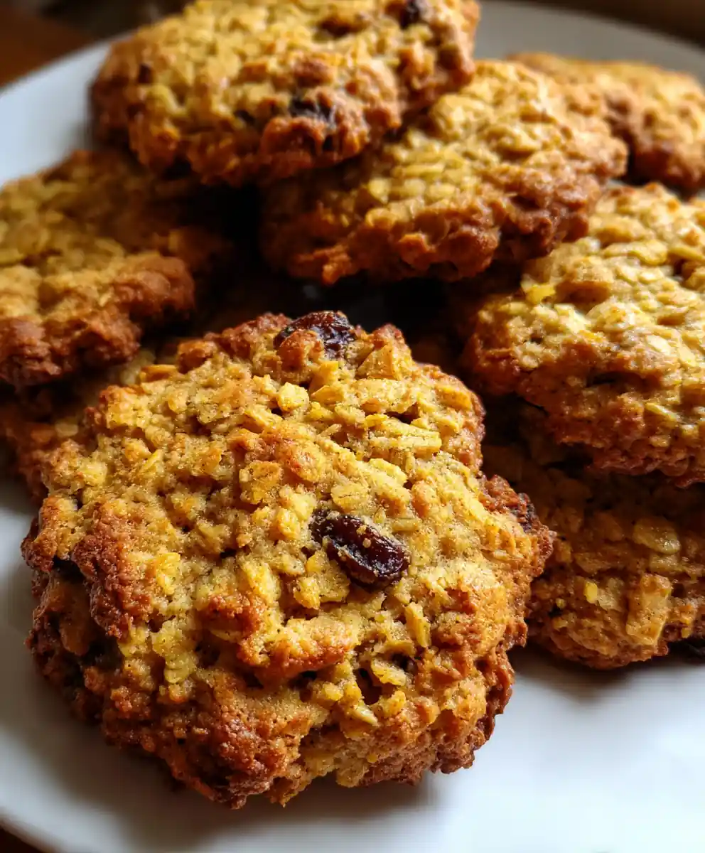 Oatmeal Raisin Cookie Recipe With Golden Turmeric Oat Flecks 5 oatmeal raisin cookie recipe With Golden Turmeric Oat Flecks