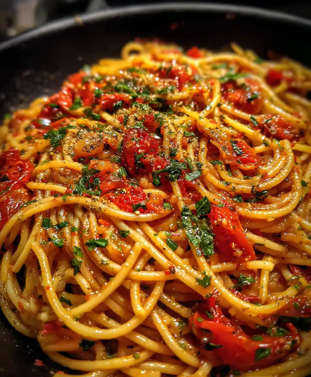 One Pot Spaghetti Recipe Roasted Red One Pot Spaghetti 5 one pot spaghetti recipe Roasted Red One Pot Spaghetti