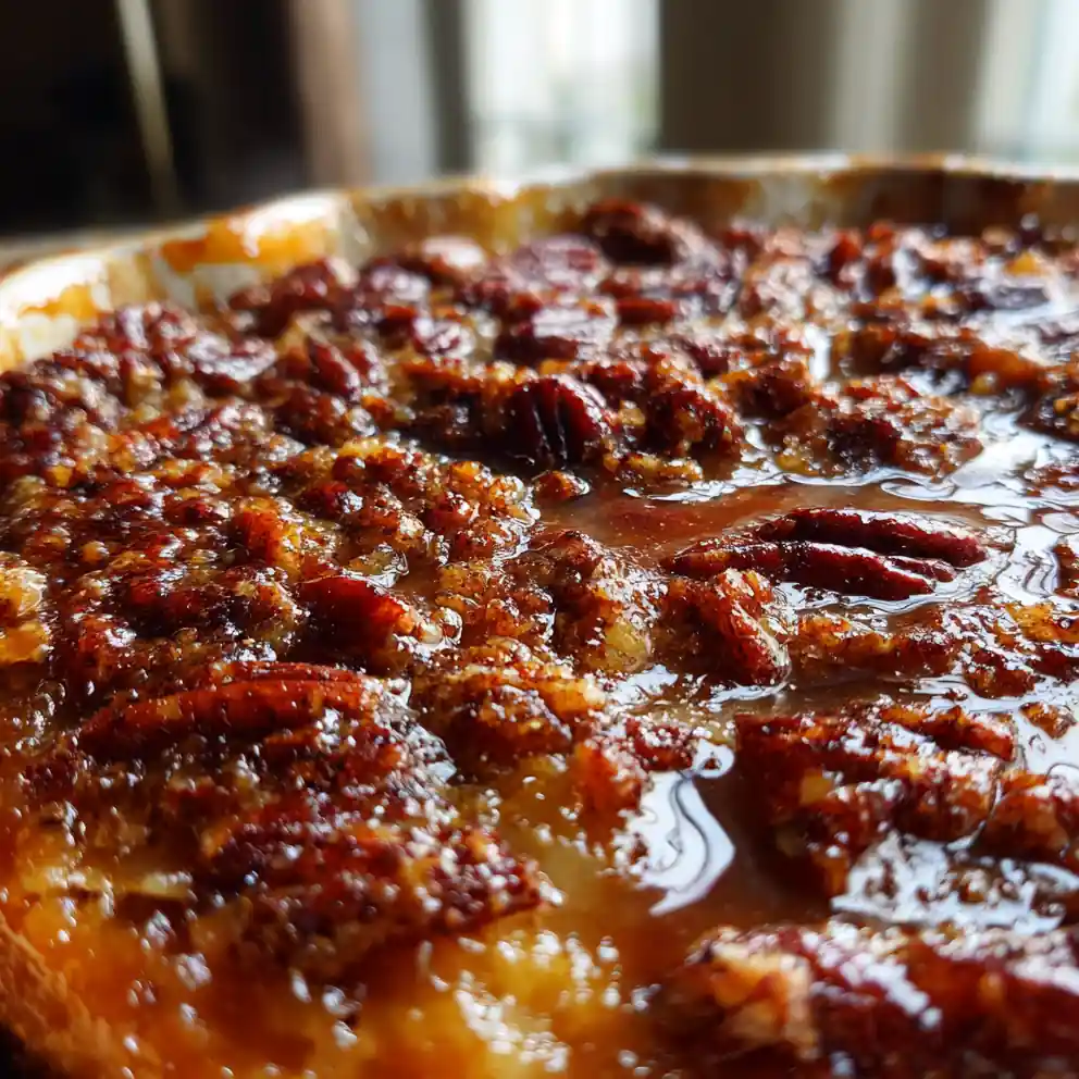 Pecan Pie Dump Cake Recipe With Caramel Pecan Crust 4 pecan pie dump cake recipe with Caramel Pecan Crust