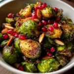 Roasted Brussel Sprouts Recipe With Pomegranate Glaze And Toasted Almonds 6 Roasted Brussel Sprouts Recipe With Pomegranate Glaze And Toasted Almonds 1761846314.1053782