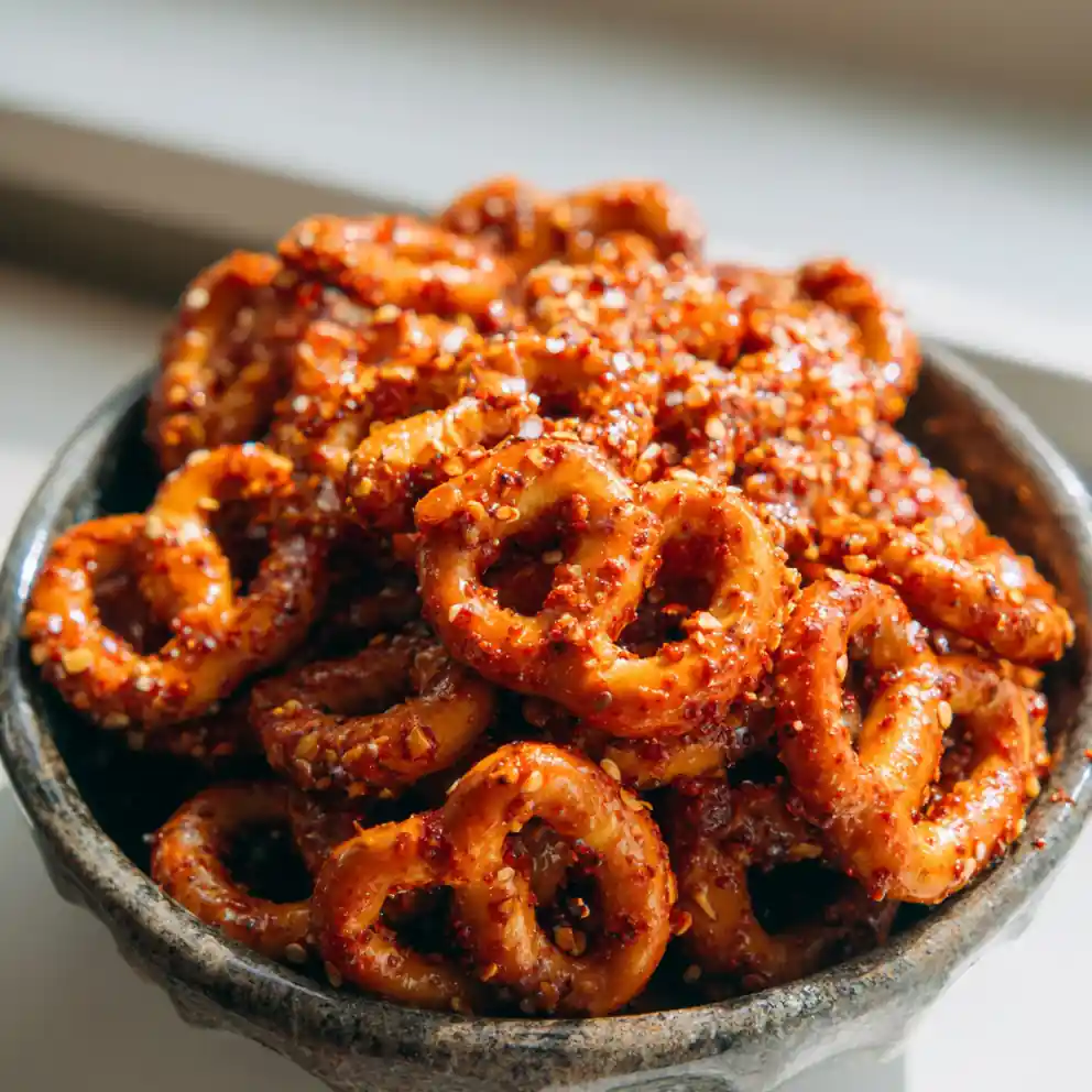 Seasoned Pretzel Recipe With Chili Lime Crackle 4 seasoned pretzel recipe with Chili Lime Crackle