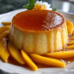 Flan Recipe Burnt Sugar Top With Mango Fans 6 Flan Recipe Burnt Sugar Top With Mango Fans 1762471670.3694632