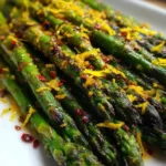 Grilled Asparagus Recipe Lemon Zest Char With Chili Flakes 1762644488.80138
