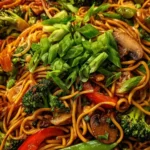 Lo Mein Recipe Rainbow Veg Tangle With Scallions 1762474628.6354985