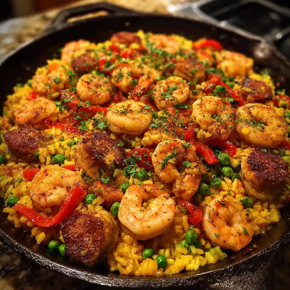 Paella Recipe Saffron Skillet With Roasted Red Stripes 4 paella recipe Saffron Skillet With Roasted Red Stripes