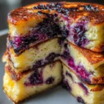 Pancake Recipe Blueberry Swirl Skillet Stack 1762414999.7654145
