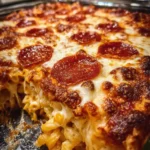 Pizza Casserole Recipe Marinara Layer With Mozzarella Bubbles 6 Pizza Casserole Recipe Marinara Layer With Mozzarella Bubbles 1762689486.0199964