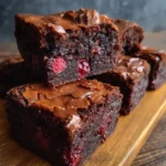 Quick Brownie Recipe Dark Crackle With Ruby Chunks 1762642546.6529942