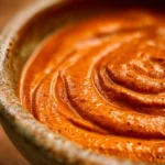 Romesco Sauce Recipe Roasted Red Pepper Almond Velour 1762502898.461635