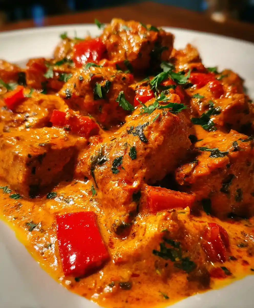 Tikka Masala Recipe Tomato Saffron Cream With Charred Peppers 5 tikka masala recipe Tomato Saffron Cream With Charred Peppers