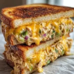Tuna Melt Recipe Sharp Cheddar Top With Pickle Ribbons 1762481401.0127773