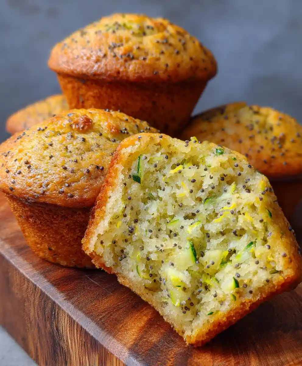 Zucchini Muffin Recipe Lemon Poppy Speckled Domes 5 zucchini muffin recipe Lemon Poppy Speckled Domes
