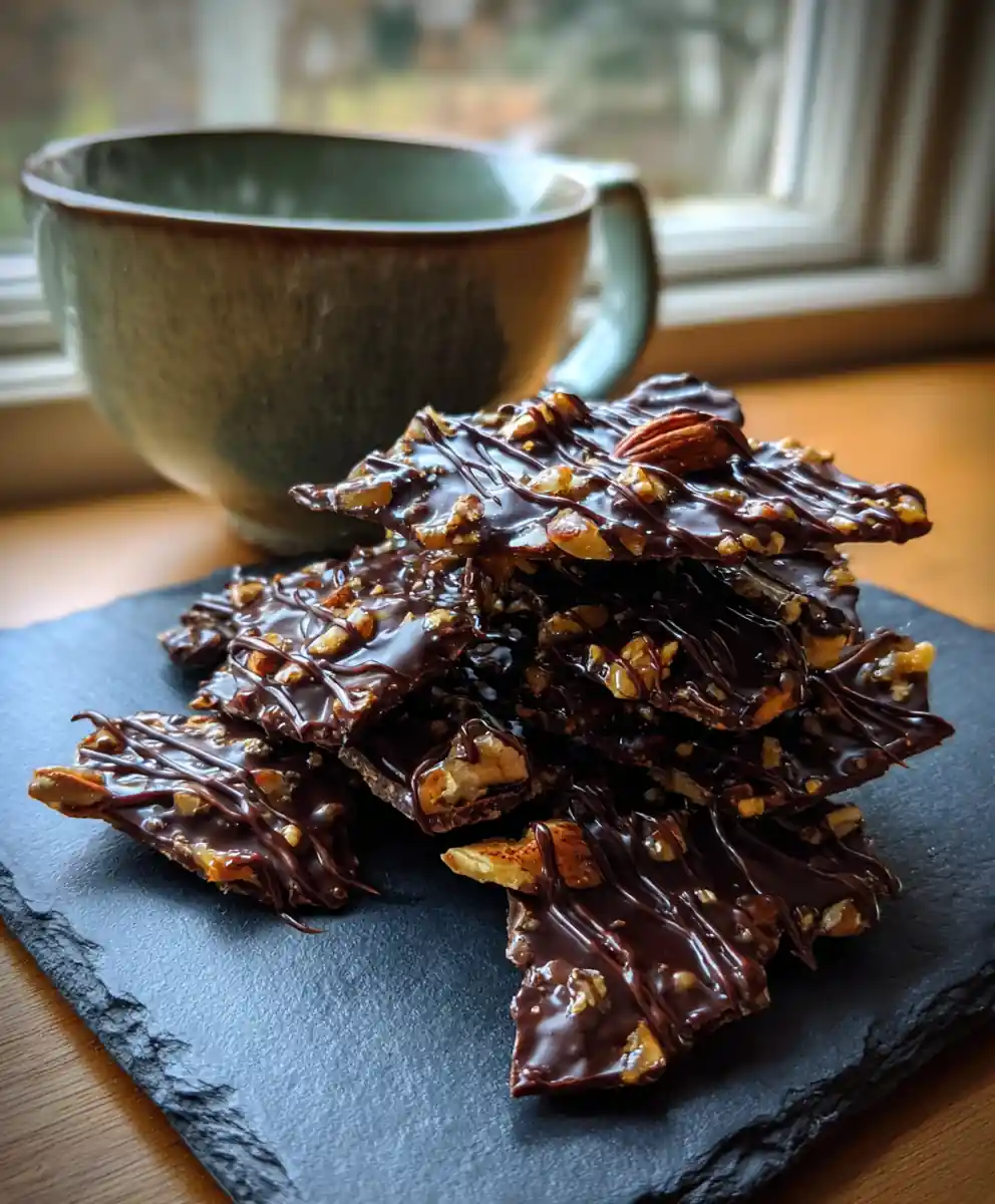 Cardamom Spiced Dark Chocolate Praline Crunch Mix 5 Cardamom Spiced Dark Chocolate Praline Crunch Mix