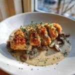 Creamy Asiago Mushroom Chicken With Crispy Shallot Thyme Crumble 6 Creamy Asiago Mushroom Chicken With Crispy Shallot Thyme Crumble 1767867223.4733722