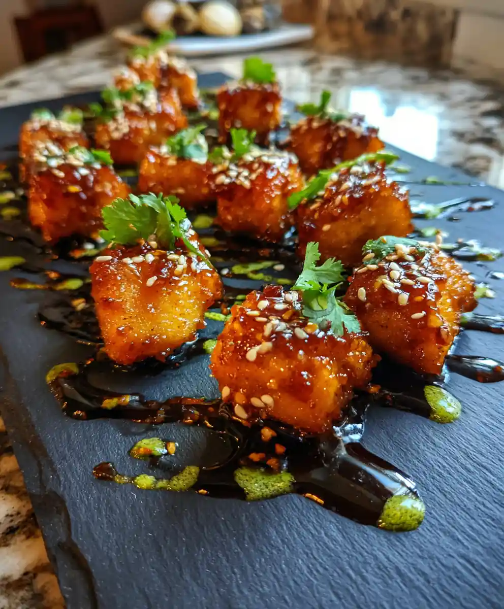 Crispy Lemon Chicken With Ginger Lime Cilantro Drizzle 5 Crispy Lemon Chicken with Ginger Lime Cilantro Drizzle