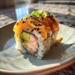 Crispy Volcano Roll With Avocado Mousse And Miso Ginger Glaze 1767838706.429669