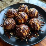 Espresso Infused Chocolate Rice Krispie Balls With Salted Caramel Drizzle 1767827634.1266935