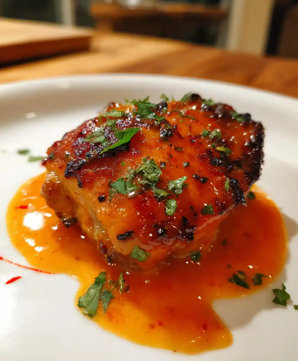 Garlic Chicken In Creamy Red Pepper Sauce 5 Garlic Chicken in Creamy Red Pepper Sauce