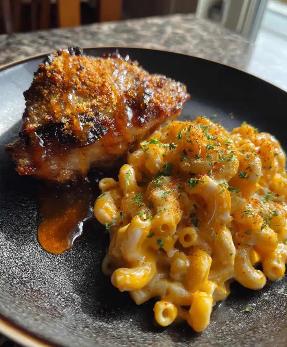 Honey Pepper Chicken With Chipotle Honey Swirl Macaroni Cheese 5 Honey Pepper Chicken with Chipotle Honey Swirl Macaroni Cheese