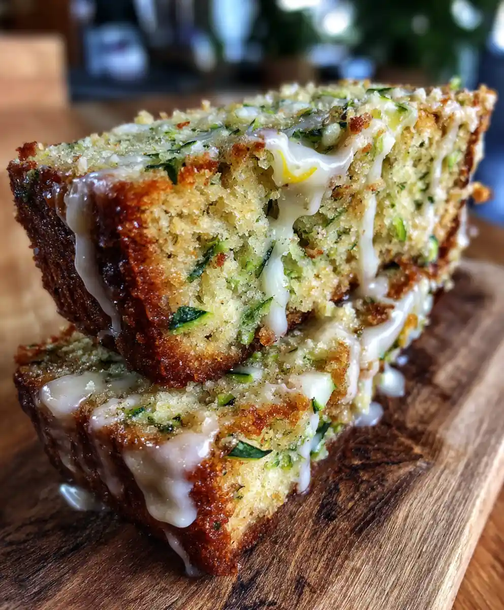 Lemon Zucchini Bread With Creamy Ricotta Swirl 5 Lemon Zucchini Bread with Creamy Ricotta Swirl
