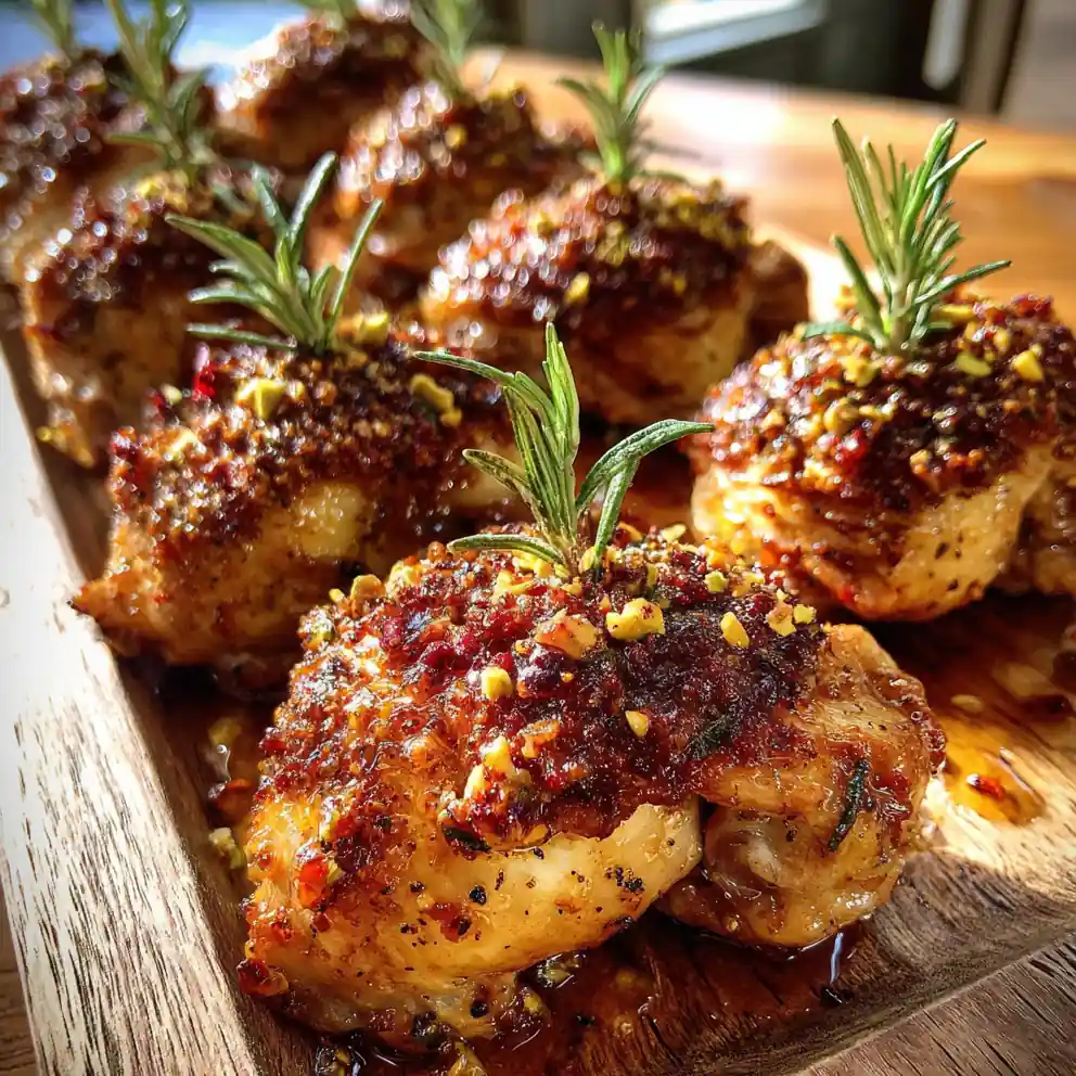 Maple Cider Roasted Cornish Hen With Pistachio Herb Crust 4 Maple Cider Roasted Cornish Hen with Pistachio Herb Crust