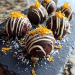 Orange Creamsicle Truffles With Cardamom White Chocolate Drizzle 6 Orange Creamsicle Truffles With Cardamom White Chocolate Drizzle 1767830699.5667224