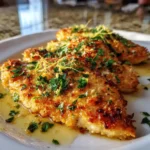 Parmesan Crusted Chicken With Garlic Lemon Butter Glaze 1767819543.23314