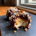 Peanut Butter Cottage Cheese Snickers Bites With Dark Chocolate Ganache 6 Peanut Butter Cottage Cheese Snickers Bites With Dark Chocolate Ganache 1767816504.1951892